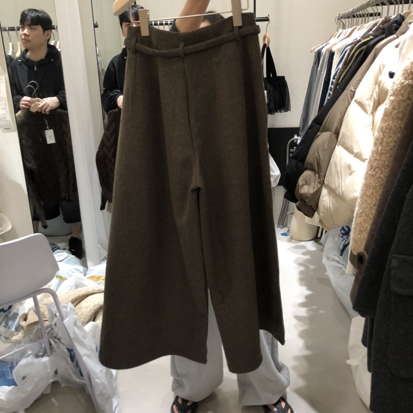 YUNBAL東大門㊣直郵女裝新款熱賣真品推薦25秋冬職業休閑褲YUNBAL休閑褲