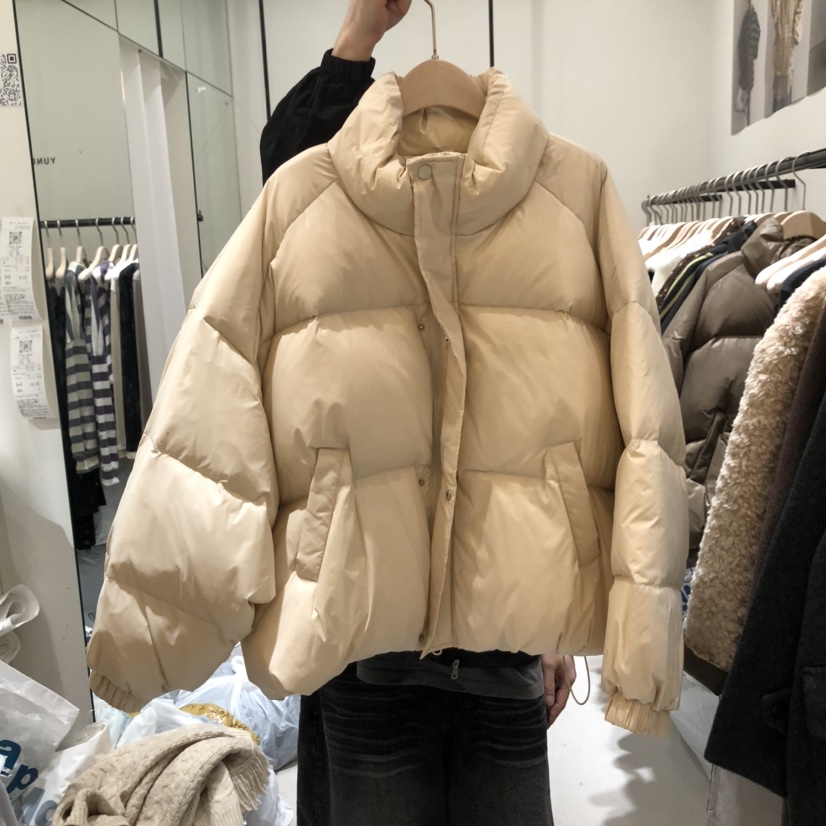 YUNBAL韓國直郵㊣女裝新品職業時尚人氣短款羽絨服填充鴨絨YUNBAL短款羽絨服