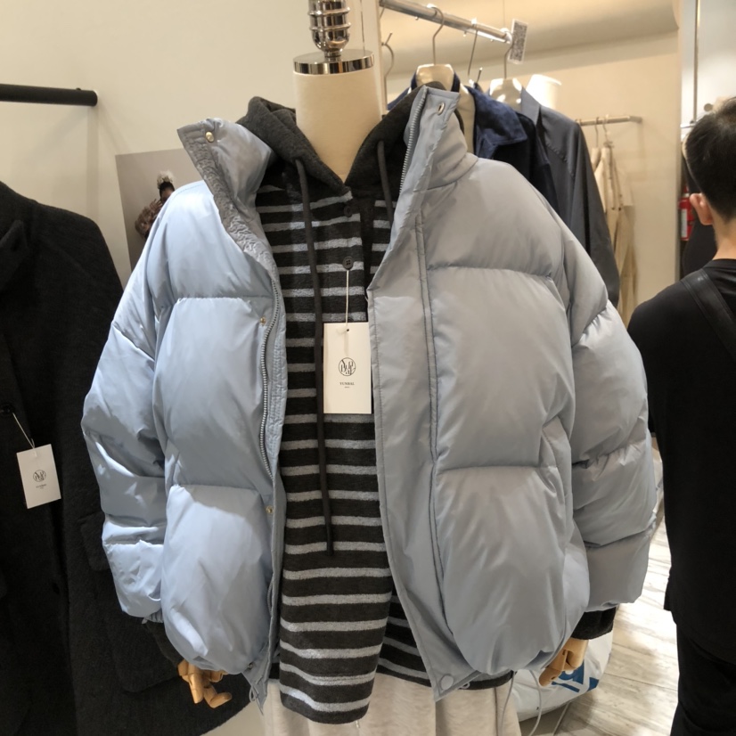 YUNBAL韓國直郵㊣女裝新品職業時尚人氣短款羽絨服填充鴨絨YUNBAL短款羽絨服圖色3