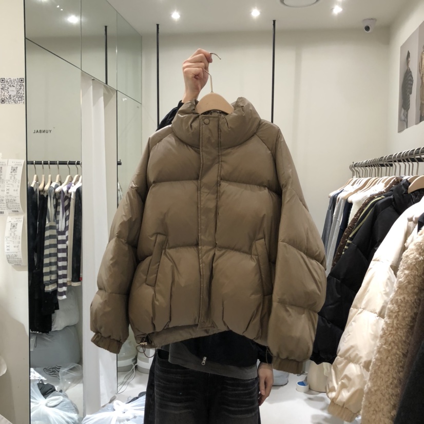 YUNBAL韓國直郵㊣女裝新品職業時尚人氣短款羽絨服填充鴨絨YUNBAL短款羽絨服圖色4