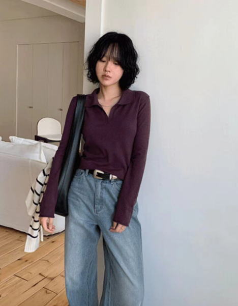 PREZEL東大門㊣實拍女裝新款熱賣時尚休閑25秋冬人氣針織衫PREZEL針織衫