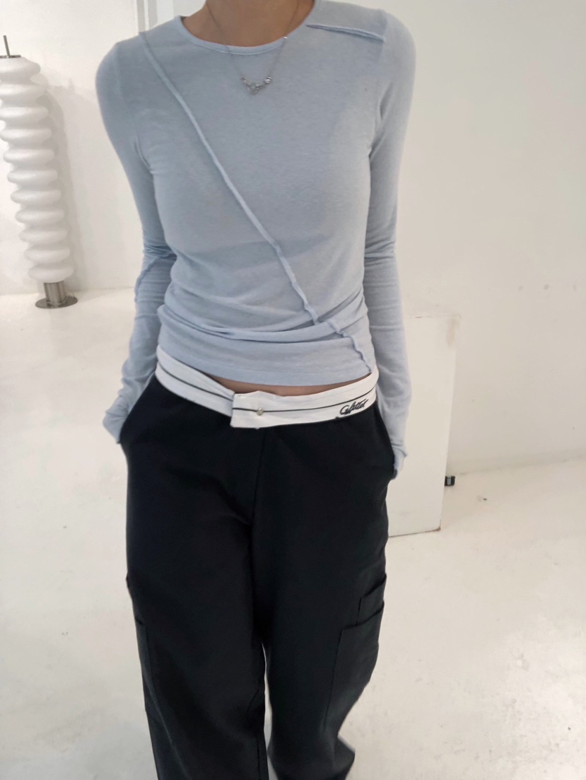 GLITTER東大門㊣代購女士新品25秋冬職業時尚真品熱賣休閑褲GLITTER休閑褲