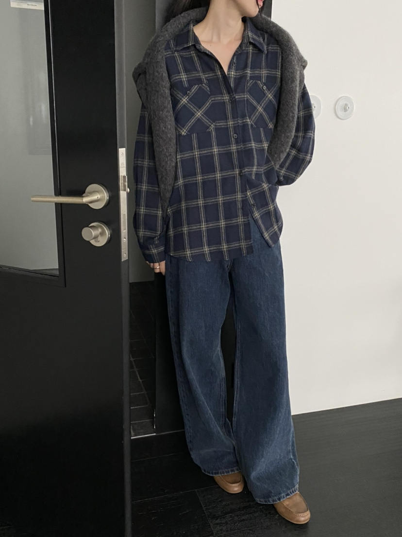 MOVENNE東大門㊣直郵女士新款休閑時尚25秋冬人氣真品牛仔褲MOVENNE牛仔褲