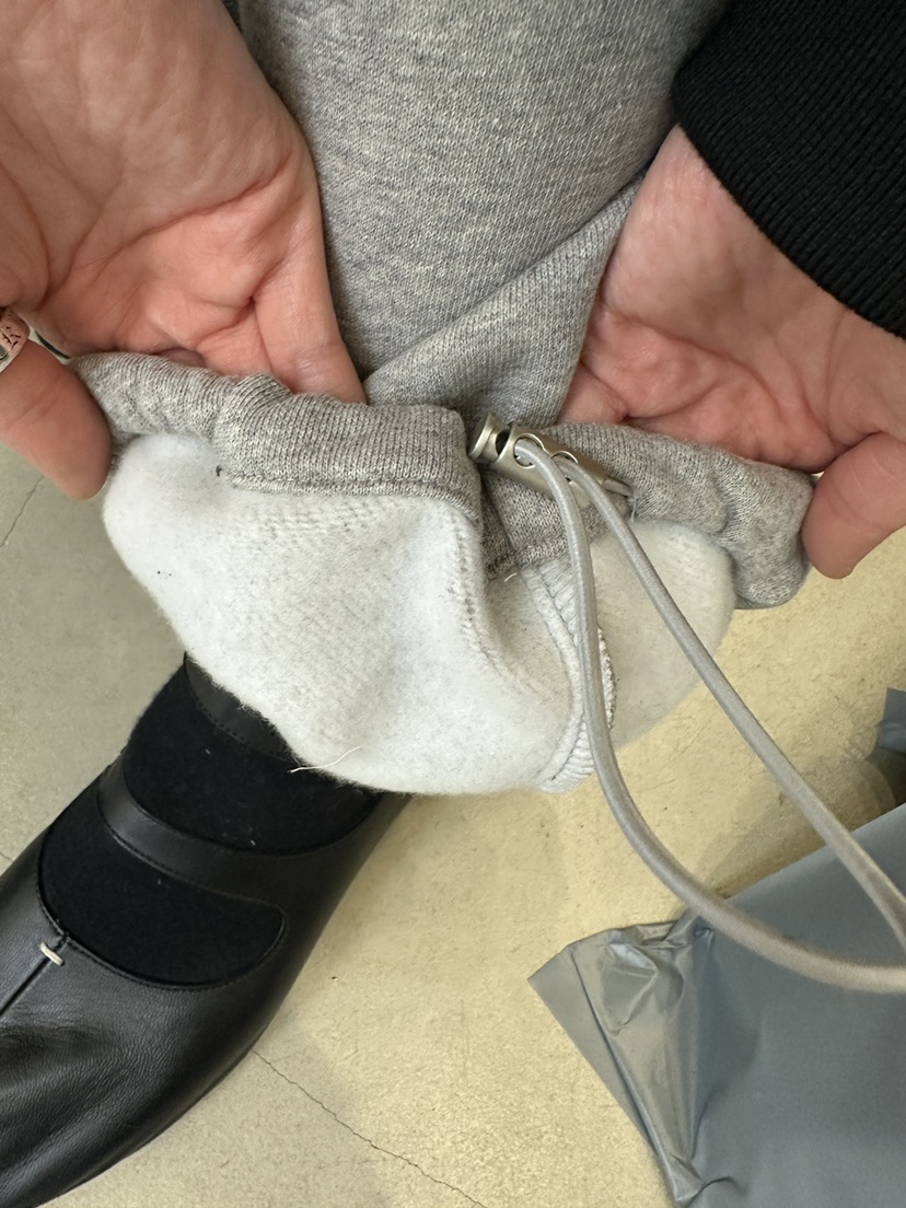 MONDAYMORING東大門㊣直郵女裝新品推薦25秋冬休閑褲不含腰帶絨MONDAYMORING休閑褲