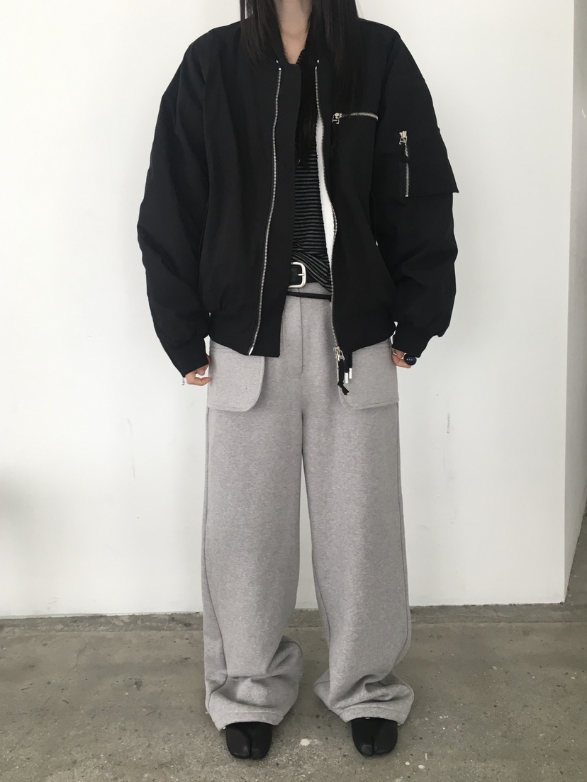 MONDAYMORING東大門㊣直郵女裝新品推薦25秋冬休閑褲不含腰帶絨MONDAYMORING休閑褲