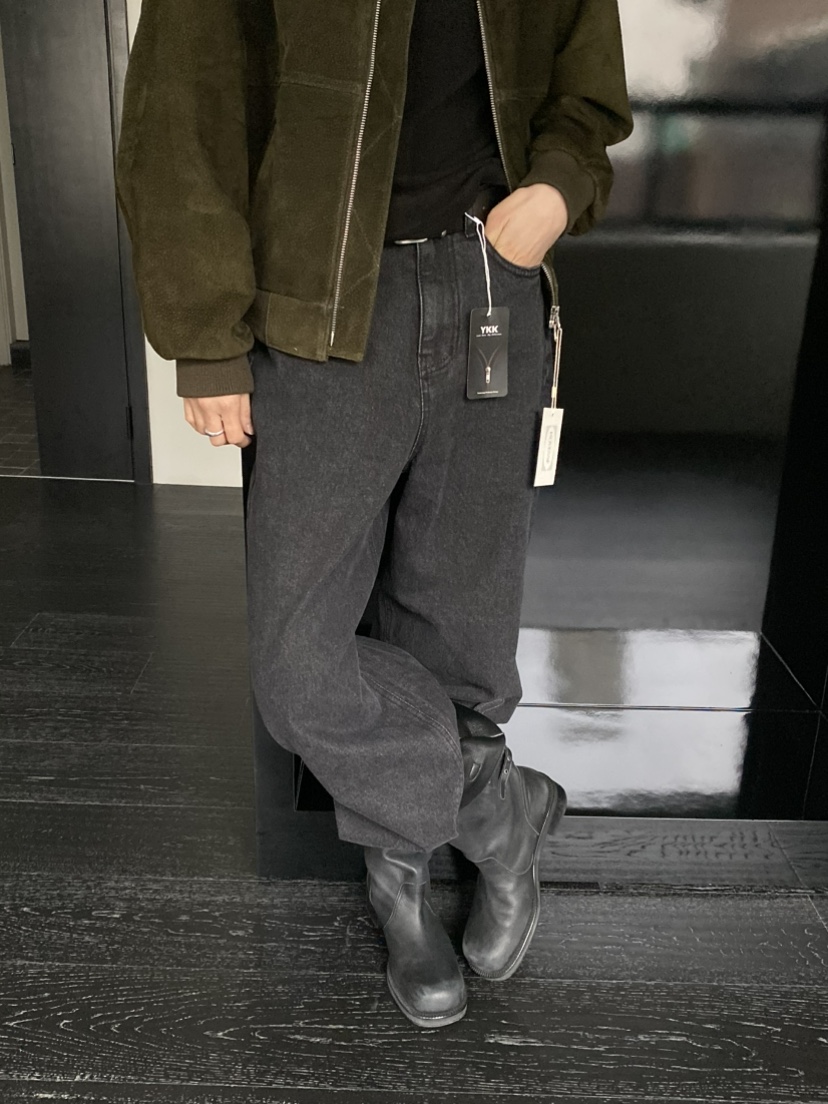 MOVENNE東大門㊣實拍女裝新品職業休閑熱賣人氣25秋冬牛仔褲MOVENNE牛仔褲