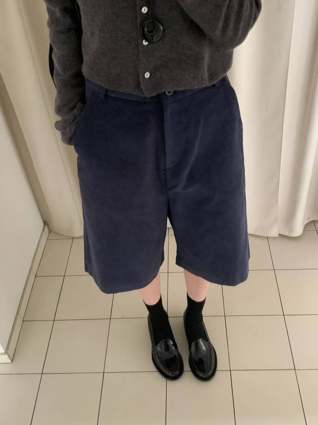 COME HERE東大門㊣代購女裝新款職業25秋冬推薦時尚人氣短褲COME HERE短褲圖色1