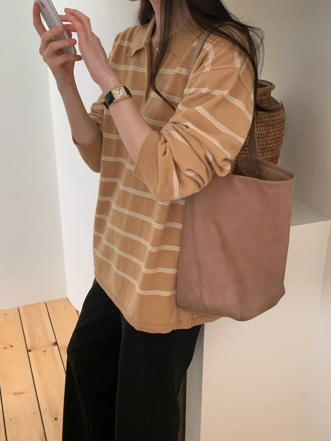 COME HERE東大門㊣代購女裝新款真品熱賣時尚25秋冬長袖T恤COME HERE長袖T恤