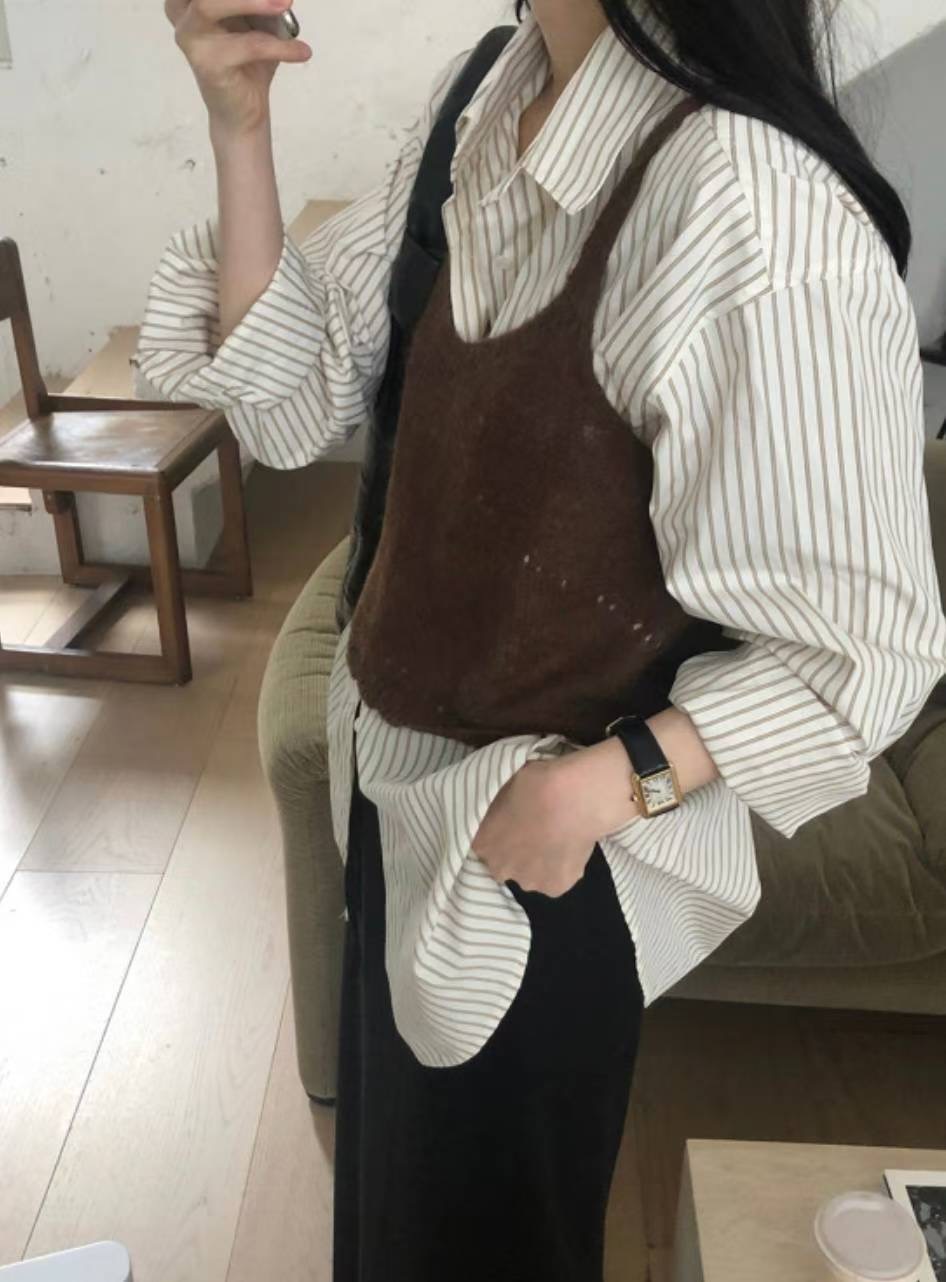 COME HERE韓國直郵㊣女士新款時尚推薦襯衫蕾絲衫不含披肩COME HERE襯衫/蕾絲衫
