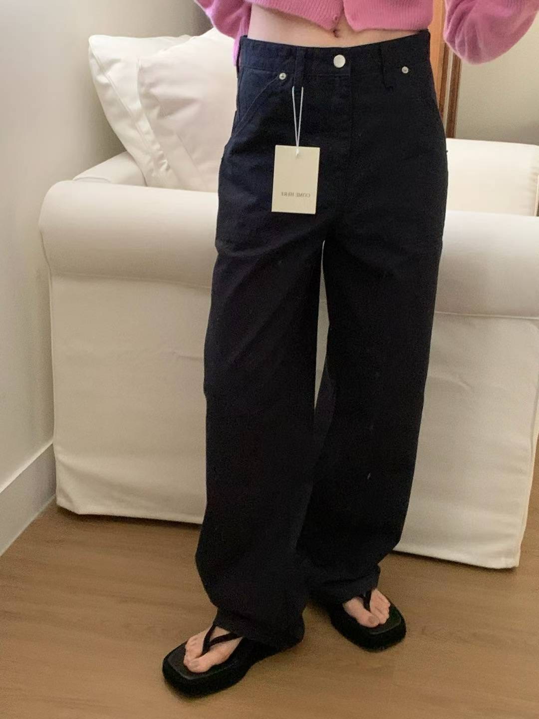 COME HERE東大門㊣直郵女士新品人氣真品休閑25秋冬牛仔褲COME HERE牛仔褲