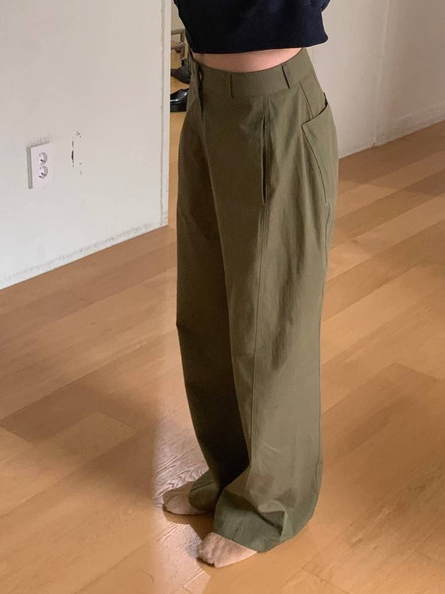 COME HERE東大門㊣代購女裝新款真品休閑人氣時尚職業休閑褲COME HERE休閑褲