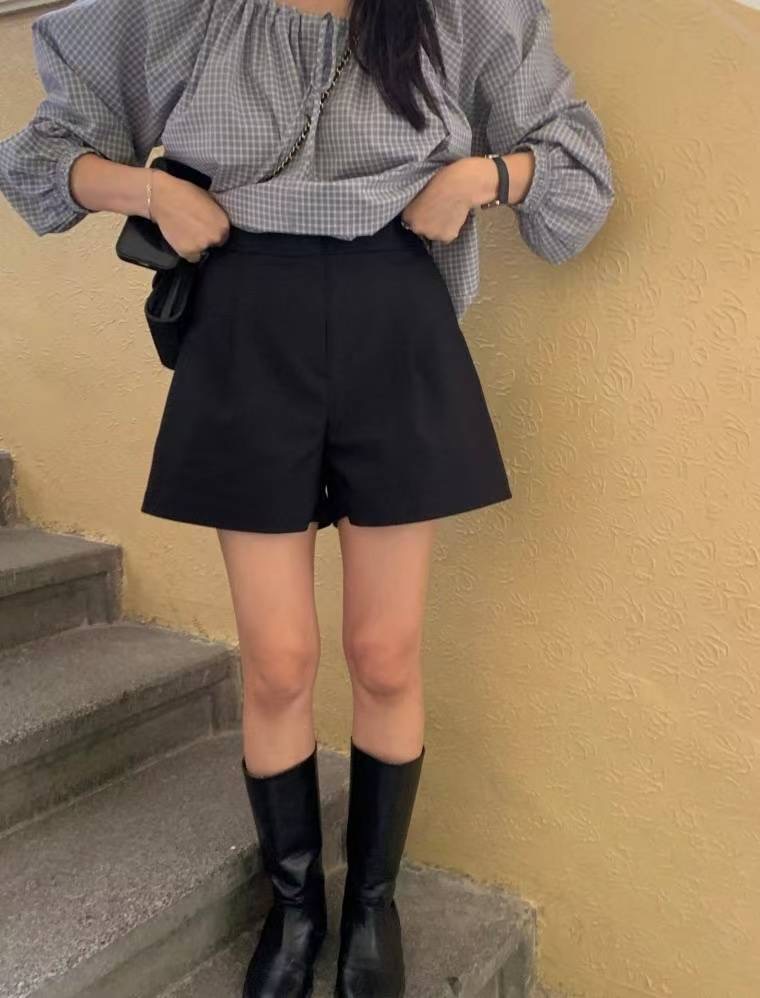 COME HERE東大門㊣實拍女裝新款熱賣休閑推薦職業真品短褲COME HERE短褲