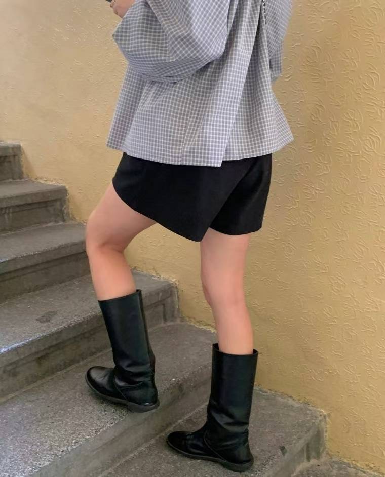 COME HERE東大門㊣實拍女裝新款熱賣休閑推薦職業真品短褲COME HERE短褲