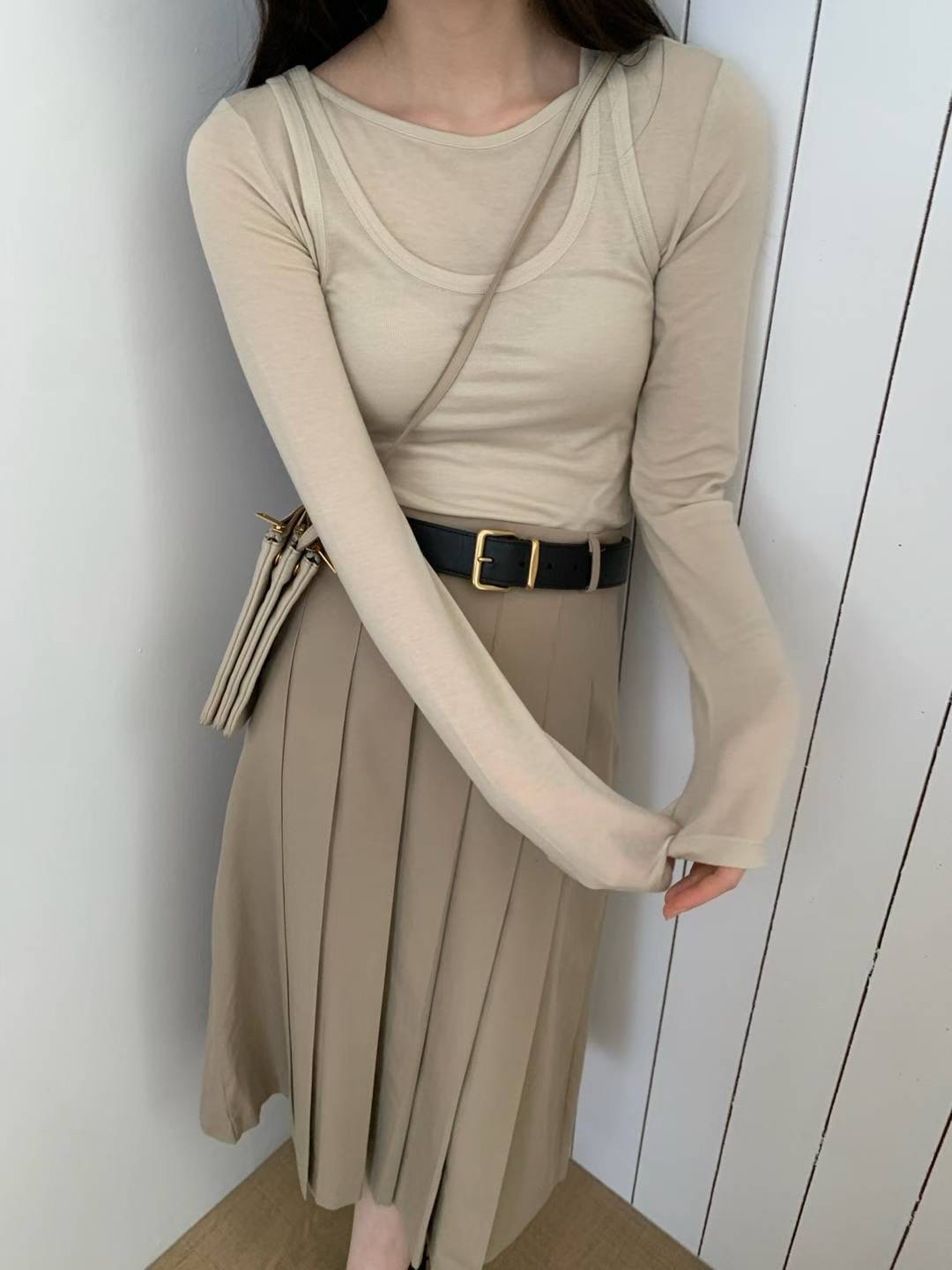 COME HERE韓國代購㊣女士新款休閑真品熱賣推薦時尚套裝套裝COME HERE套裝