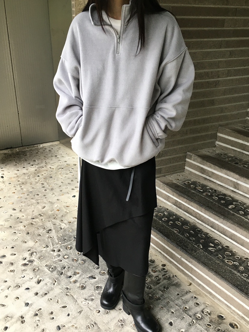 MONDAYMORING韓國代購㊣女士新品真品時尚休閑人氣衛衣拉鏈絨MONDAYMORING衛衣