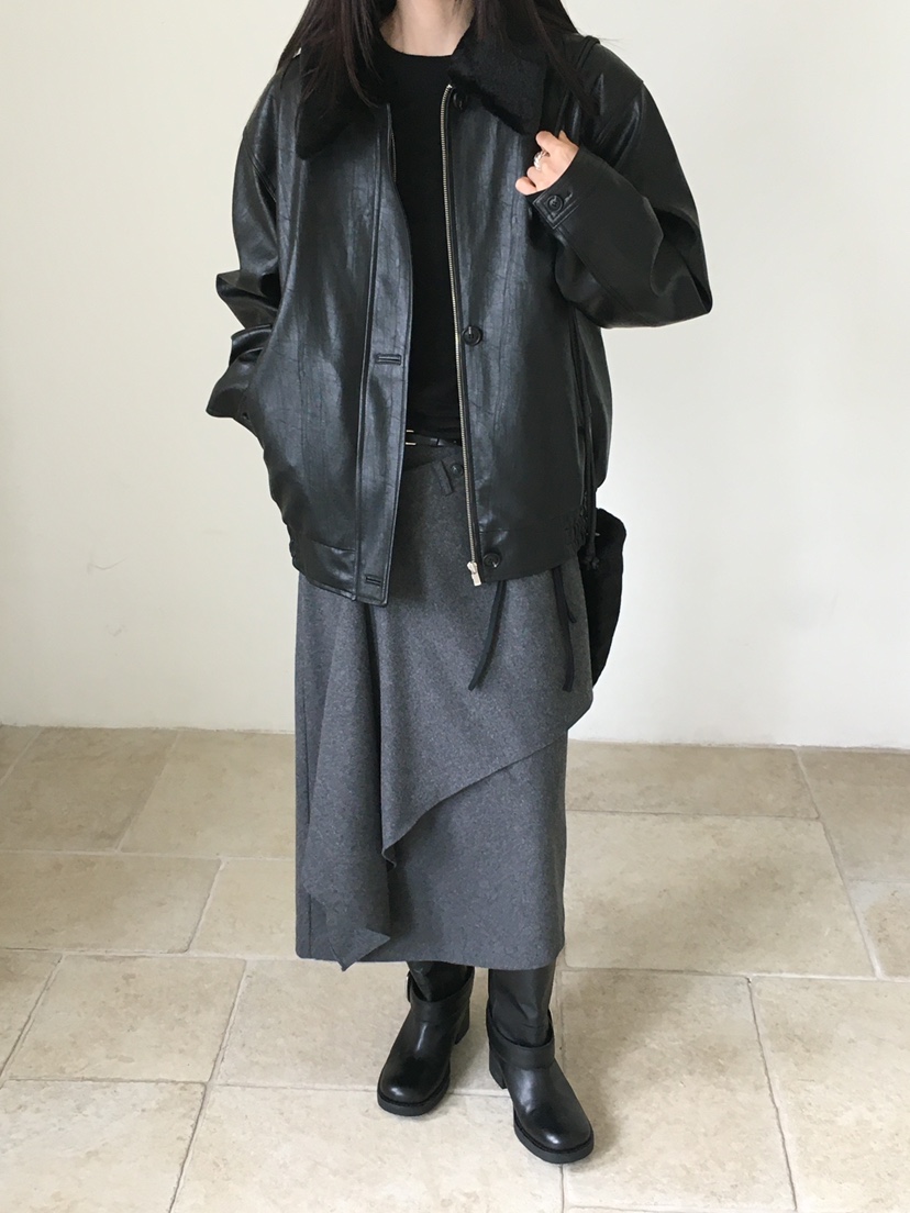 MONDAYMORING東大門㊣代購女士新款人氣熱賣休閑時尚夾克皮革MONDAYMORING夾克
