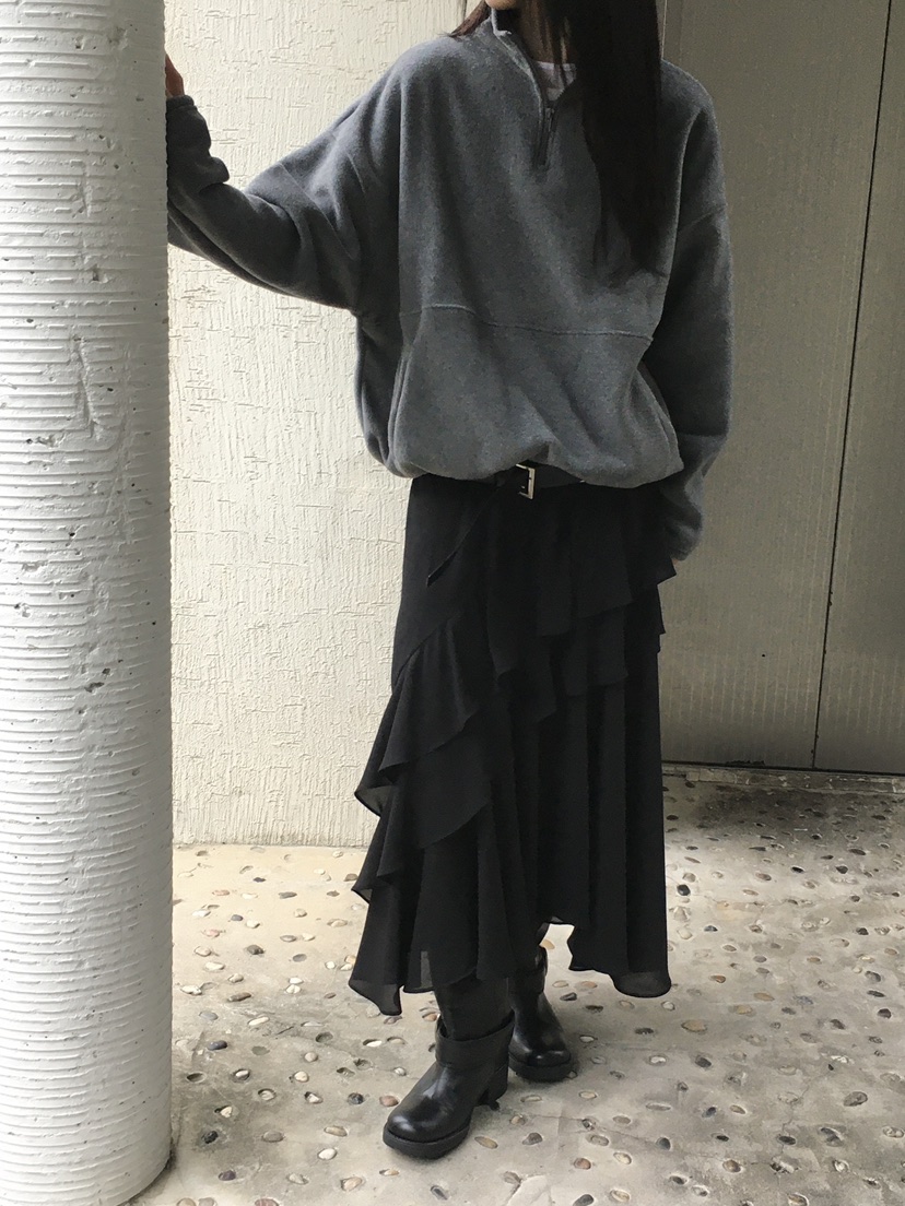 MONDAYMORING韓國代購㊣女裝新品時尚真品熱賣休閑長裙雪紡MONDAYMORING長裙