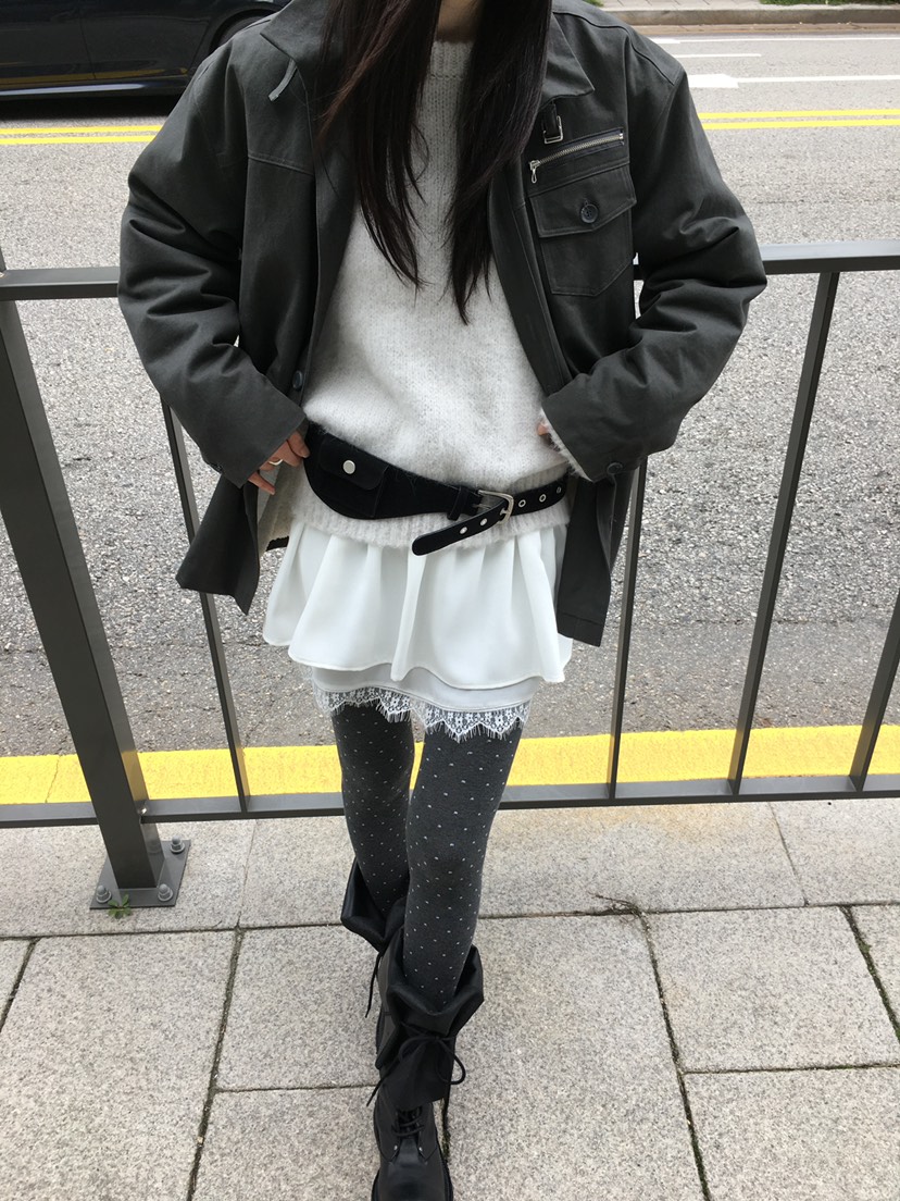 MONDAYMORING東大門㊣代購女裝新款休閑熱賣25秋冬夾克羊毛MONDAYMORING夾克