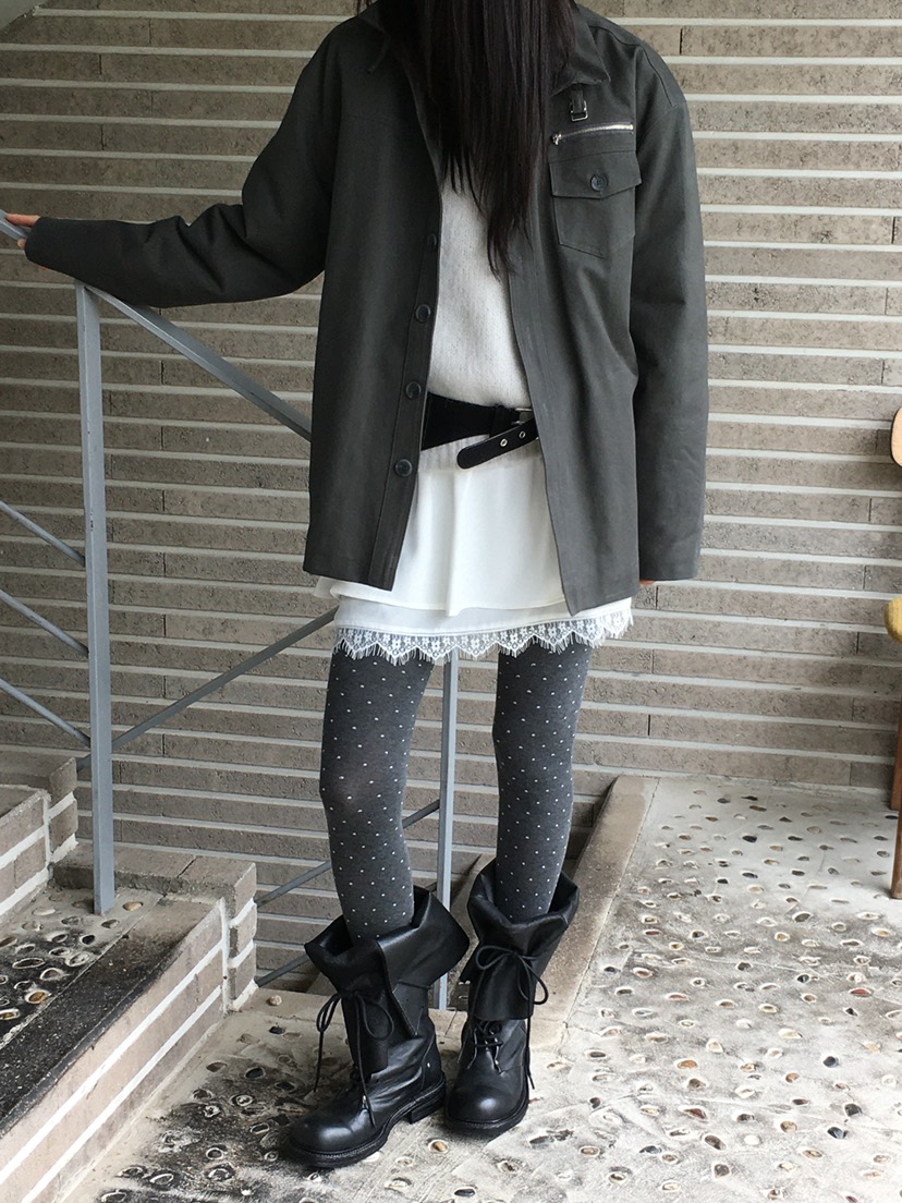 MONDAYMORING東大門㊣代購女裝新款休閑熱賣25秋冬夾克羊毛MONDAYMORING夾克