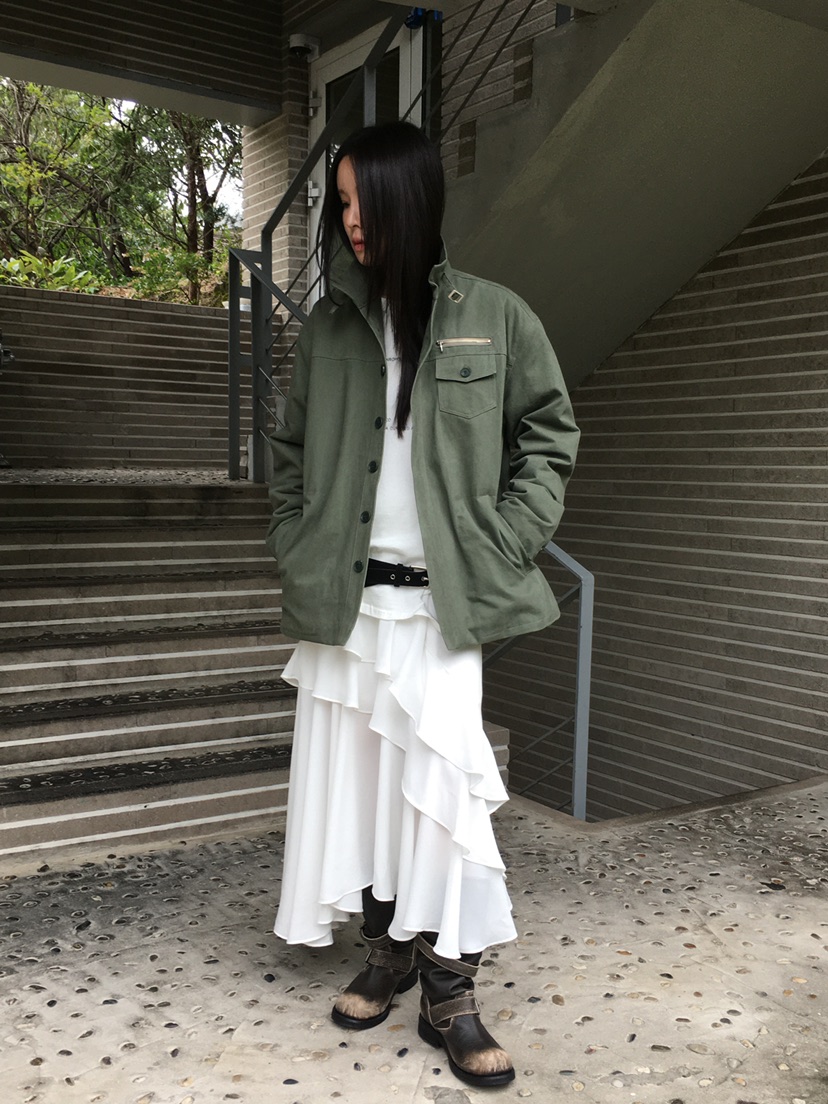 MONDAYMORING東大門㊣代購女裝新款休閑熱賣25秋冬夾克羊毛MONDAYMORING夾克