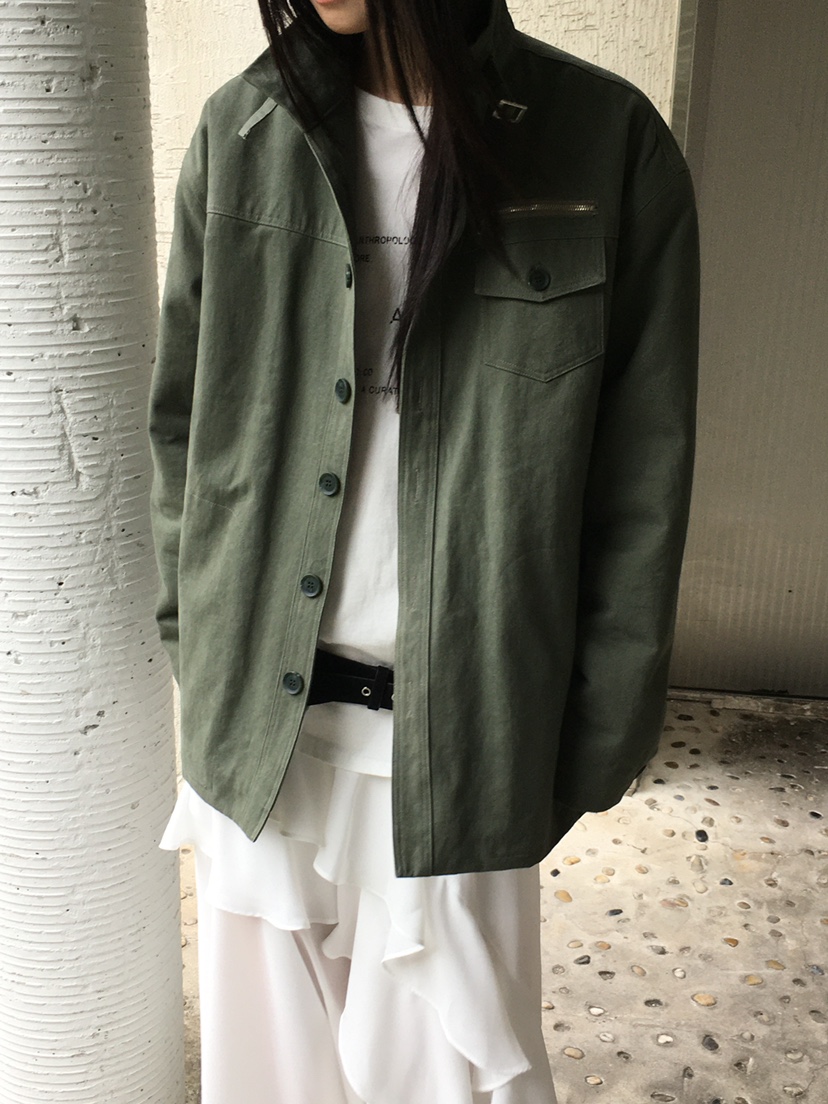 MONDAYMORING東大門㊣代購女裝新款休閑熱賣25秋冬夾克羊毛MONDAYMORING夾克