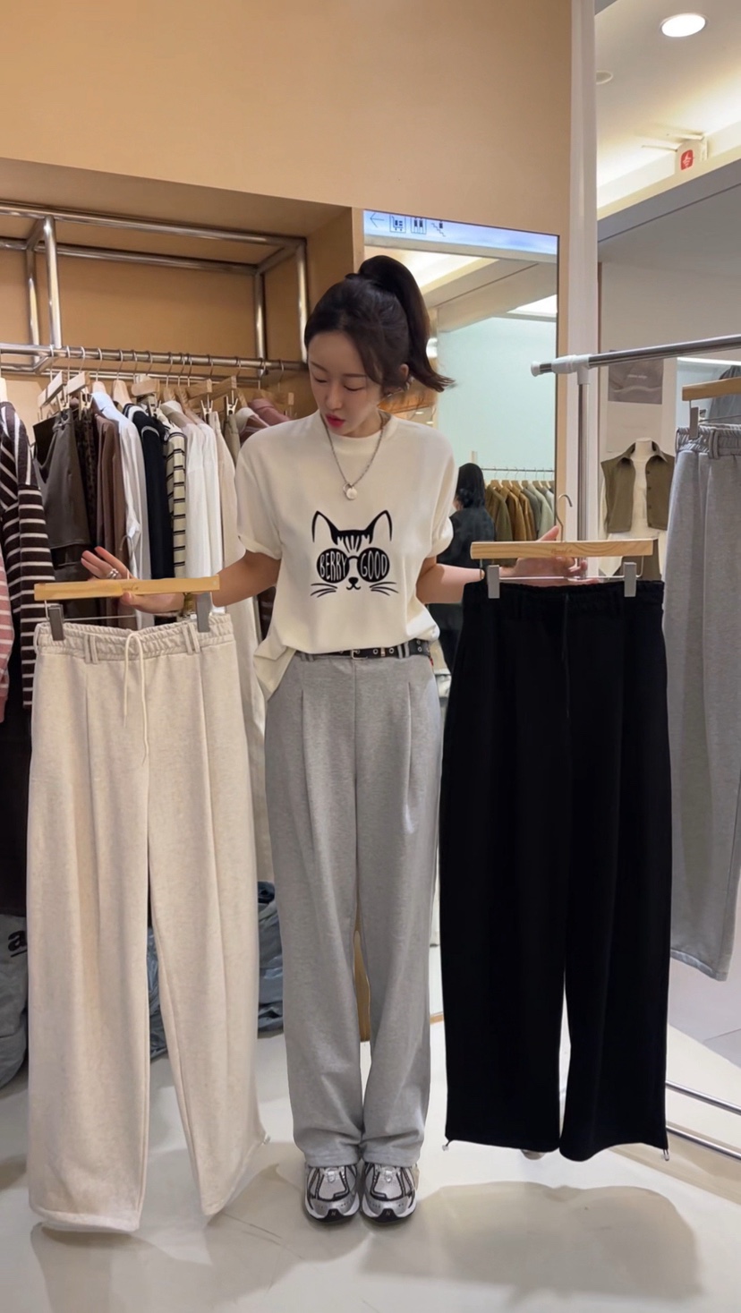 BOUND.A東大門㊣實拍女裝新品25秋冬休閑推薦真品人氣休閑褲BOUND.A休閑褲