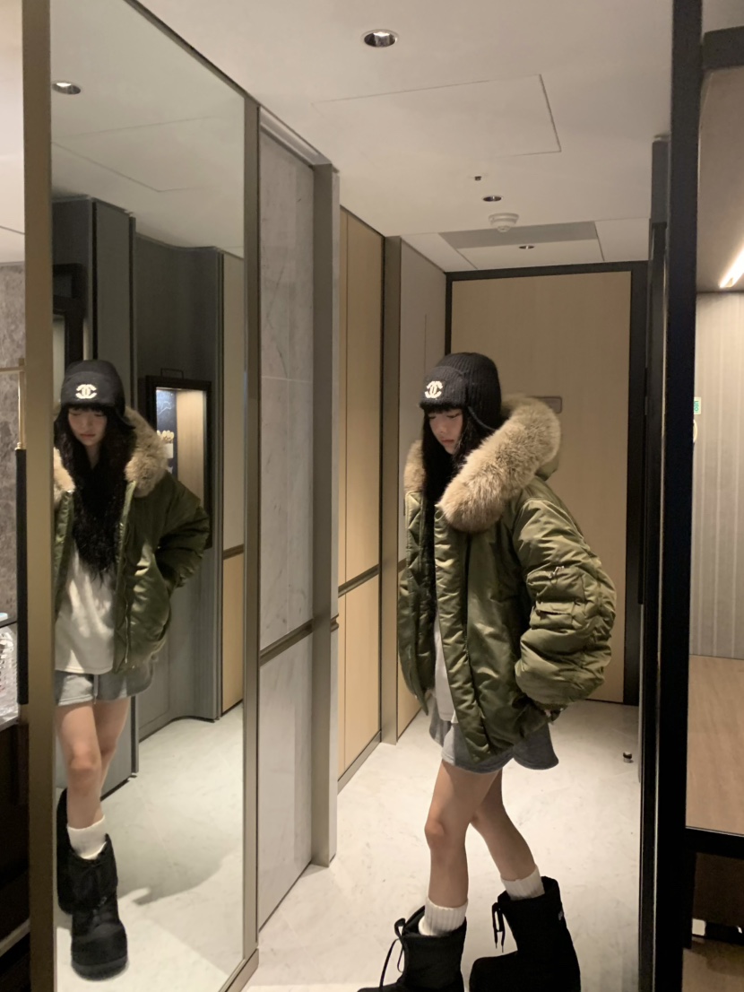 VIRKIN韓國直郵㊣女士新款時尚真品休閑人氣熱賣推薦短款棉服VIRKIN短款棉服