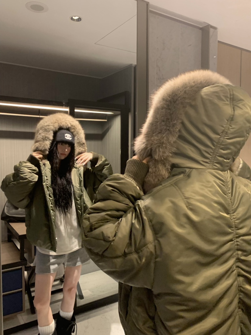 VIRKIN韓國直郵㊣女士新款時尚真品休閑人氣熱賣推薦短款棉服VIRKIN短款棉服