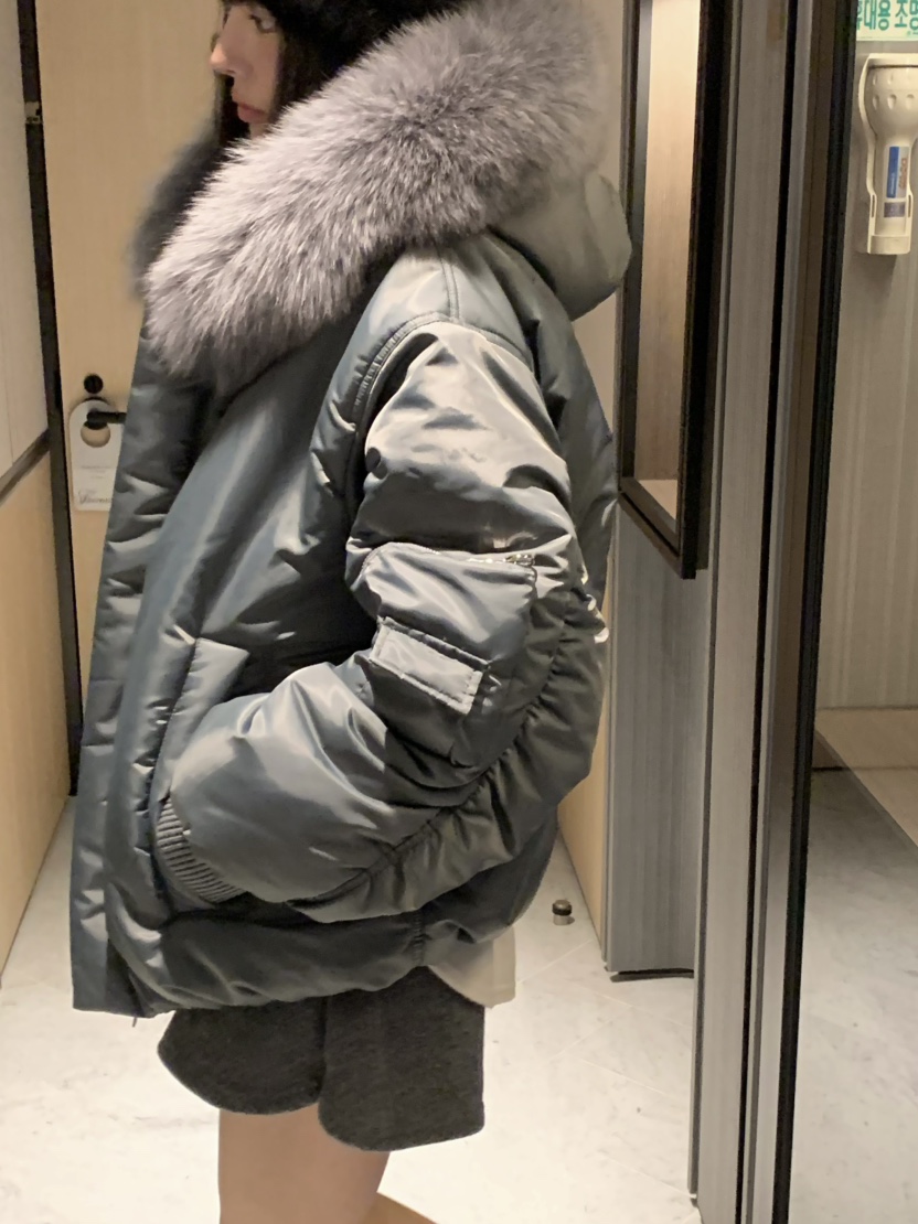 VIRKIN韓國直郵㊣女士新款時尚真品休閑人氣熱賣推薦短款棉服VIRKIN短款棉服
