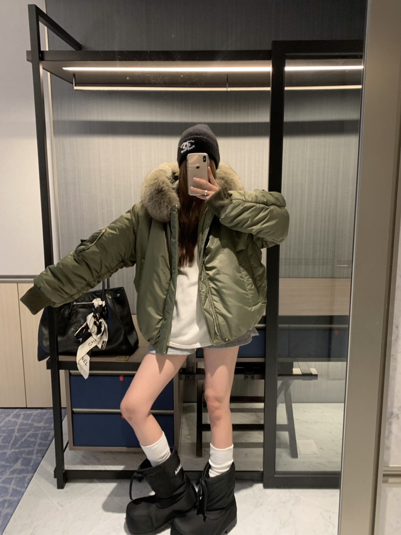 VIRKIN韓國直郵㊣女士新款時尚真品休閑人氣熱賣推薦短款棉服VIRKIN短款棉服