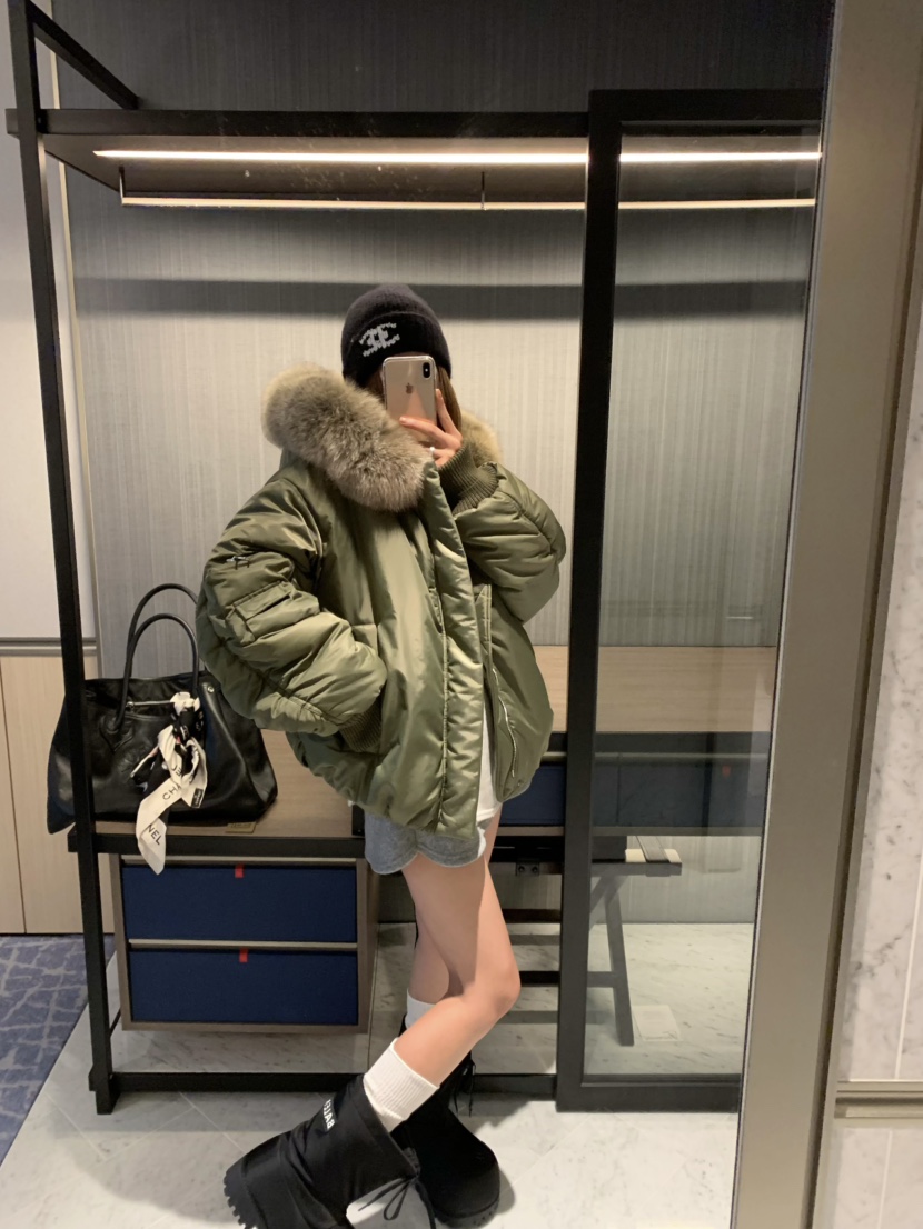 VIRKIN韓國直郵㊣女士新款時尚真品休閑人氣熱賣推薦短款棉服VIRKIN短款棉服