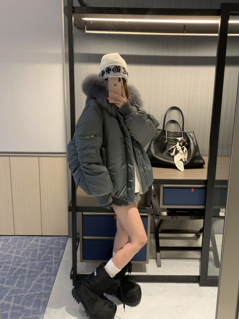 VIRKIN韓國直郵㊣女士新款時尚真品休閑人氣熱賣推薦短款棉服VIRKIN短款棉服