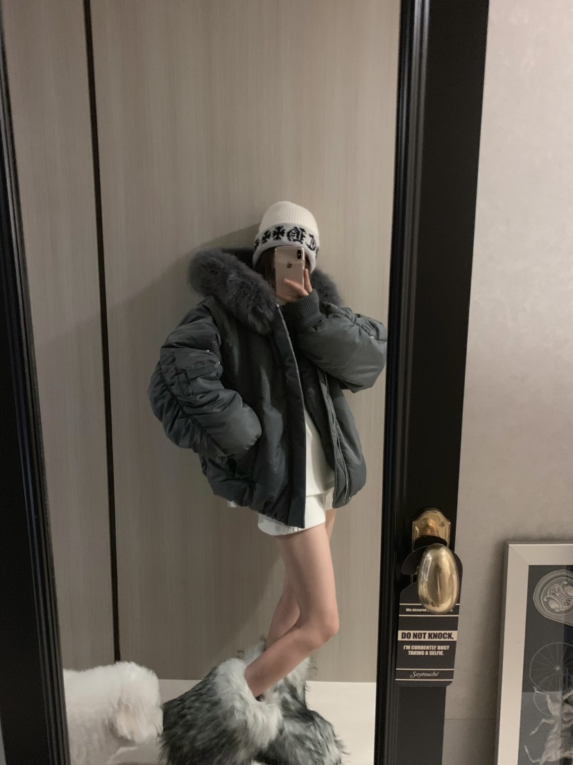 VIRKIN韓國直郵㊣女士新款時尚真品休閑人氣熱賣推薦短款棉服VIRKIN短款棉服