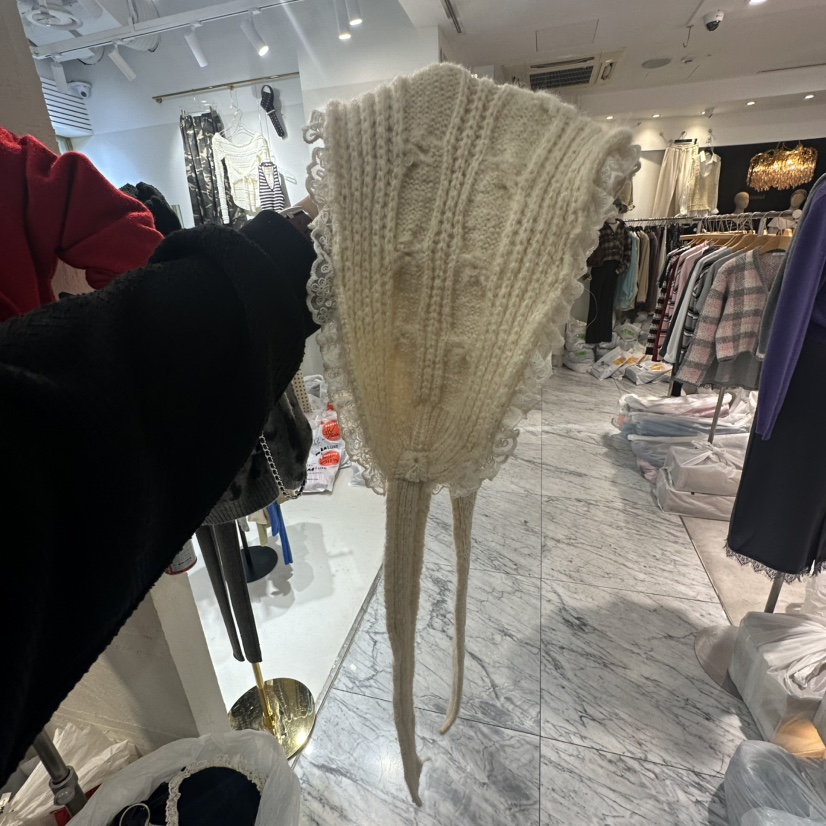 DE LINE韓國代購㊣女士新款熱賣時尚職業休閑25秋冬帽子手工DE LINE帽子圖色1