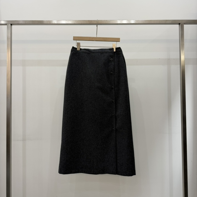 THE EYL東大門㊣實拍女士新品25秋冬真品推薦熱賣休閑長裙THE EYL長裙圖色1