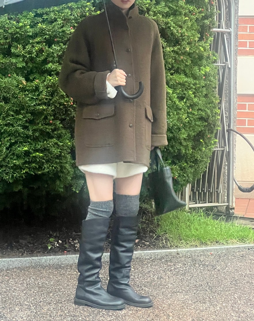 THE EYL東大門㊣實拍女士新款職業推薦人氣25秋冬中長款大衣THE EYL中長款大衣