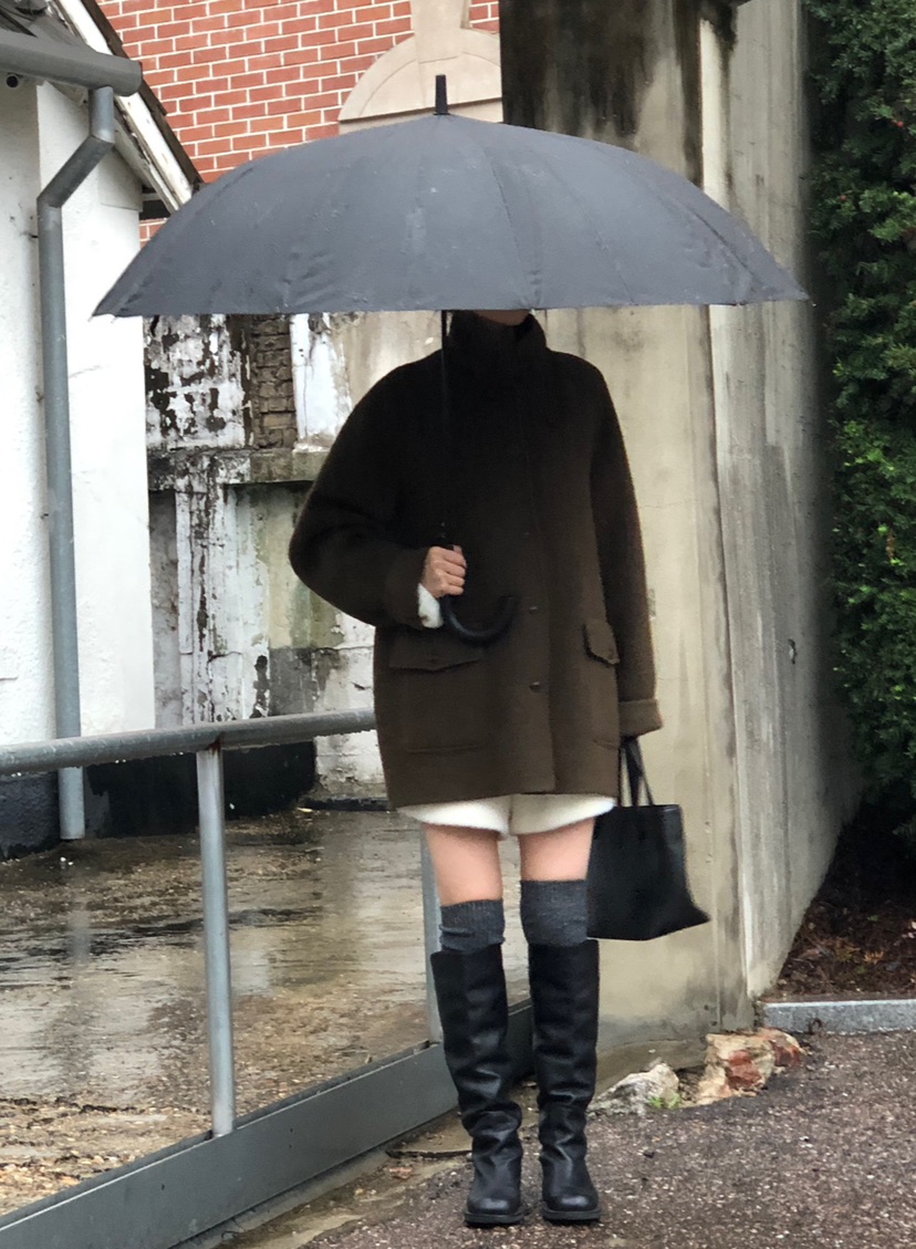 THE EYL東大門㊣實拍女士新款職業推薦人氣25秋冬中長款大衣THE EYL中長款大衣
