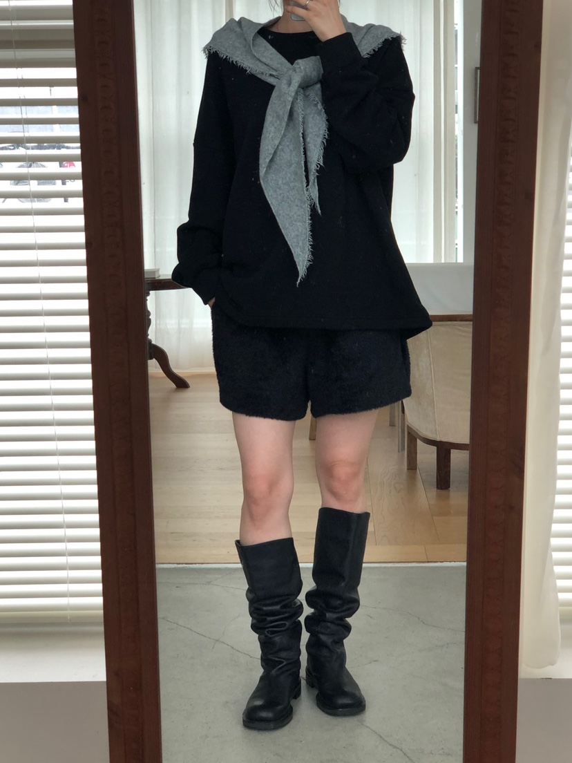 THE EYL韓國代購㊣女士新款25秋冬時尚職業熱賣推薦真品短褲THE EYL短褲