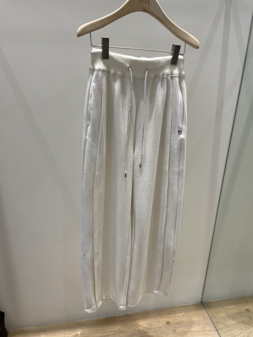 NEOUL東大門㊣直郵女士新品休閑真品推薦時尚人氣25秋冬休閑褲NEOUL/ahin雙領標簽休閑褲圖色1