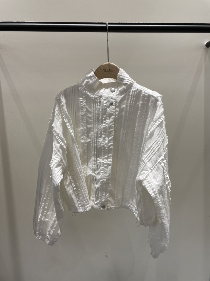 NEOUL韓國直郵㊣女裝新品職業熱賣時尚25秋冬推薦真品人氣夾克NEOUL/ahin雙領標簽夾克圖色1