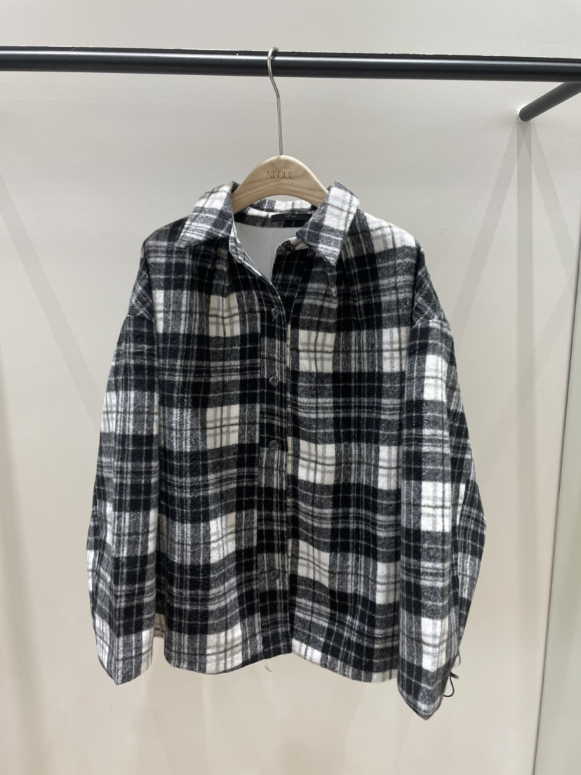 NEOUL東大門㊣代購女士新品時尚人氣真品熱賣休閑襯衫蕾絲衫NEOUL/ahin雙領標簽襯衫/蕾絲衫圖色2