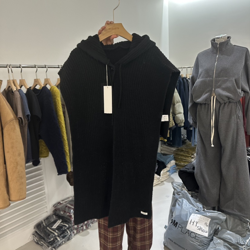 BAGUETTE-P東大門㊣代購女裝新品真品職業25秋冬休閑人氣馬甲BAGUETTE-P馬甲圖色4