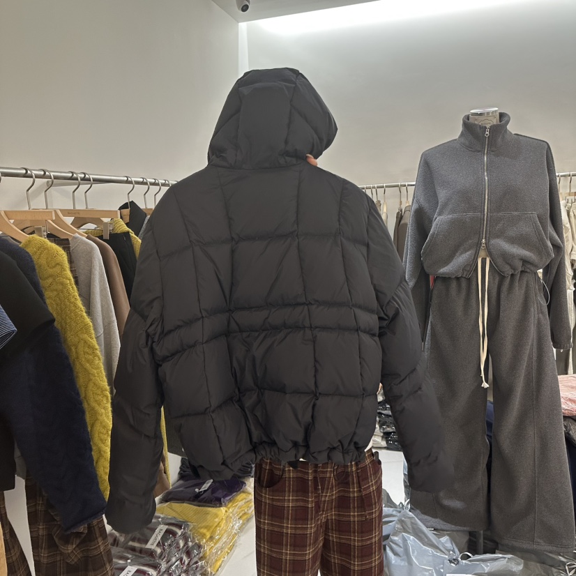BAGUETTE-P韓國代購㊣女裝新品時尚25秋冬熱賣短款羽絨服填充BAGUETTE-P短款羽絨服
