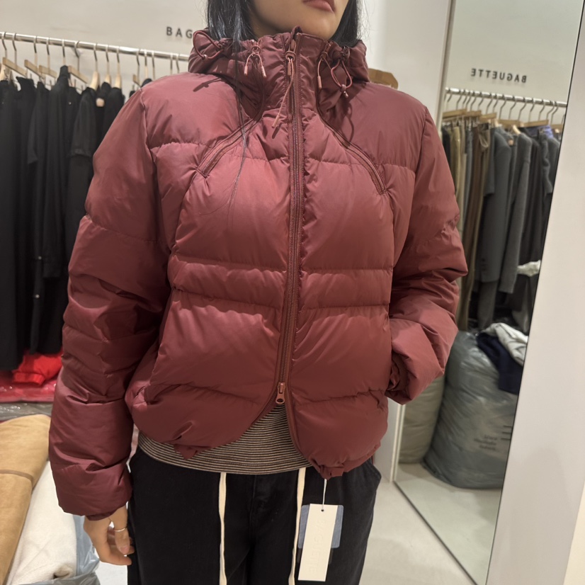 BAGUETTE-P韓國代購㊣女裝新品時尚25秋冬熱賣短款羽絨服填充BAGUETTE-P短款羽絨服圖色3