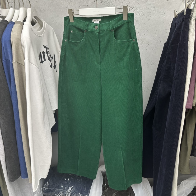 SIXTEEN韓國直郵㊣女裝新品休閑時尚人氣25秋冬職業真品休閑褲SIXTEEN休閑褲圖色3