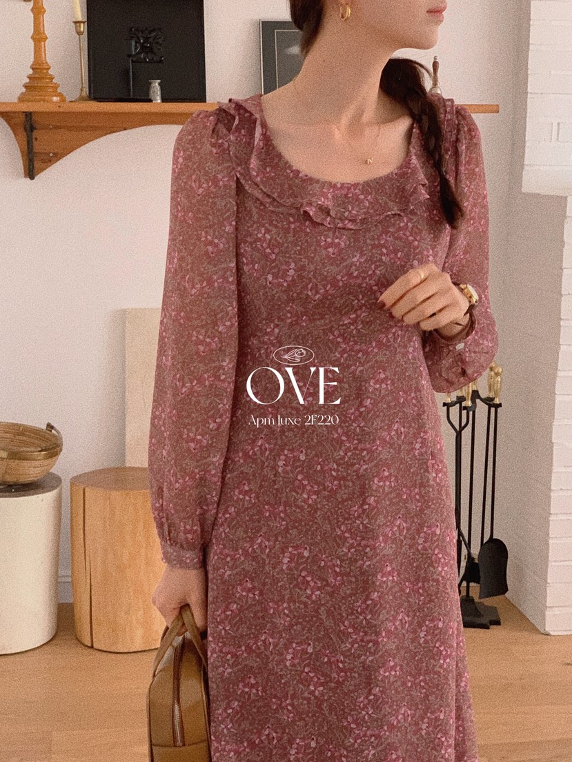 OVE東大門㊣代購女裝新款職業真品熱賣時尚人氣推薦休閑連衣裙OVE連衣裙