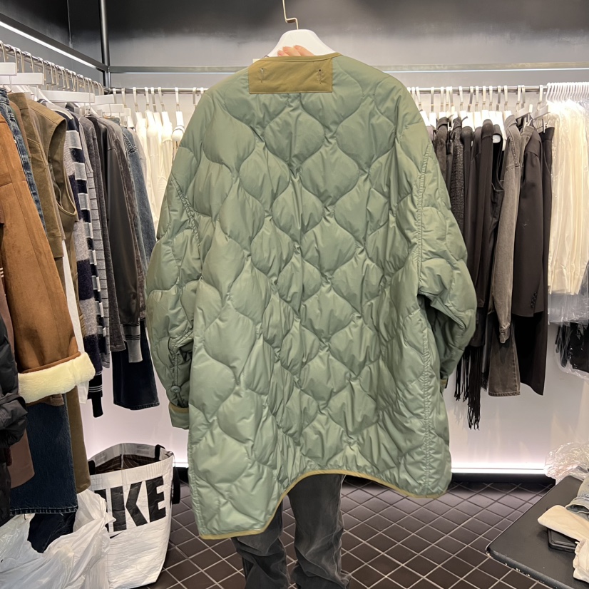 OUS/INCH-L東大門㊣實拍女裝新品休閑職業長款羽絨服鴨絨OUS/INCH長款羽絨服