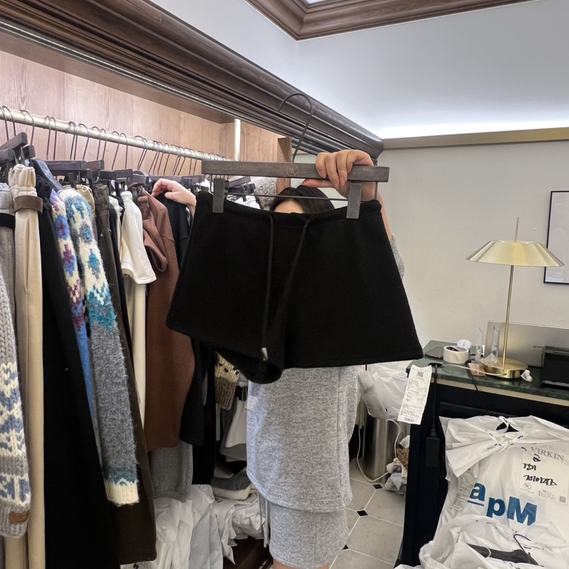 VIRKIN東大門㊣直郵女裝新品真品人氣熱賣休閑25秋冬職業短褲VIRKIN短褲圖色4