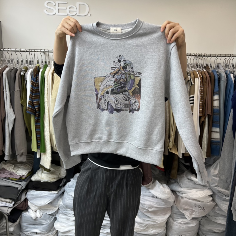 LEESEED-A東大門㊣直郵女士新款推薦休閑熱賣職業人氣衛衣SEeD/LEESEED衛衣圖色1