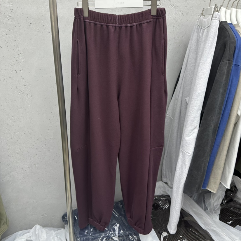 SIXTEEN東大門㊣實拍女士新款休閑熱賣推薦時尚真品休閑褲拉絨SIXTEEN休閑褲圖色3